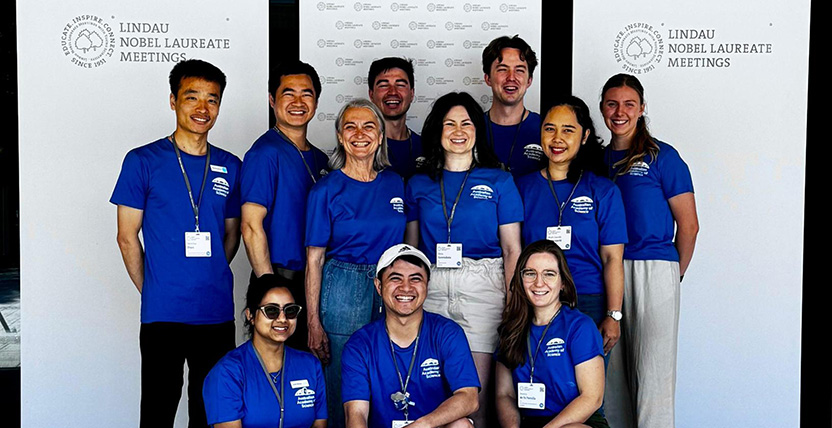 Young Australian scientists learn from Nobel laureates 